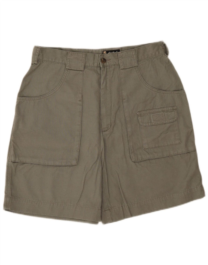 Eddie Bauer Damen Cargoshorts US 12 Large W32 Khaki Baumwolle