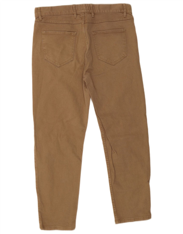 Zara Herren Slim Jeans EU 44 Large W34 L28 Beige