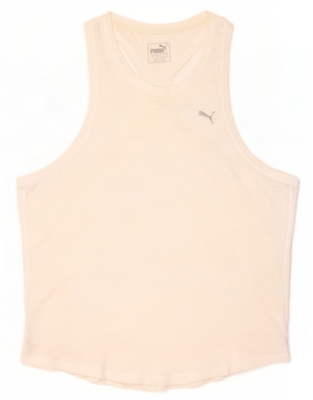 Puma Damen Weste Top UK 14 Large Weiß