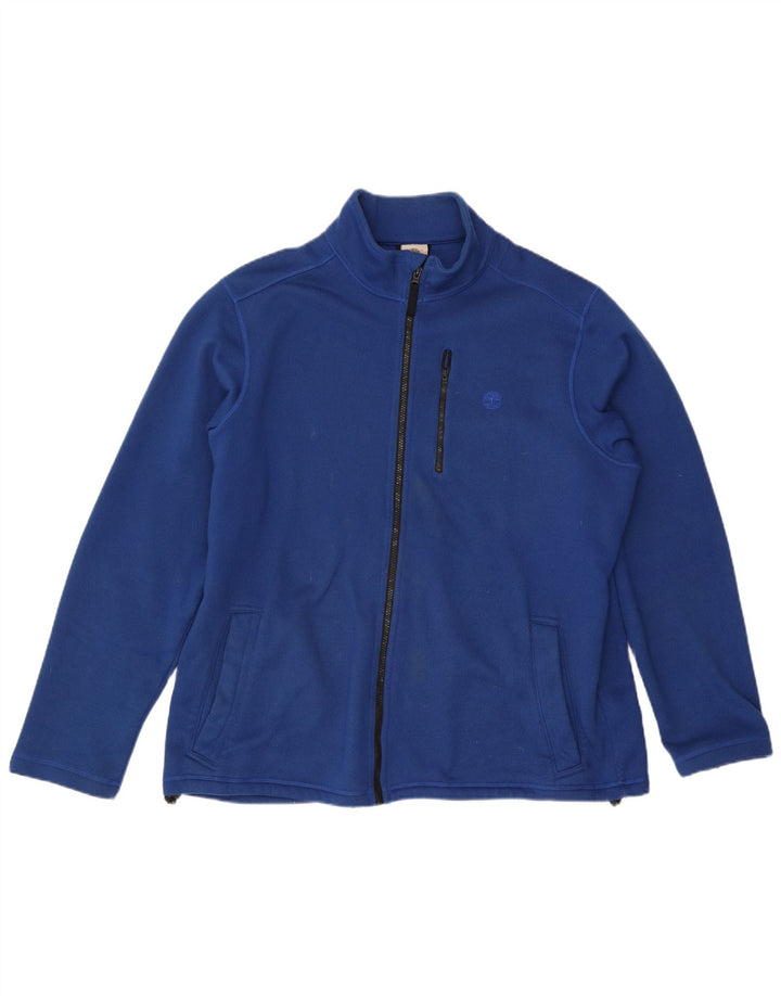 TIMBERLAND Herren-Trainingsanzug-Oberteil, Jacke, XL, Blau, Polyester