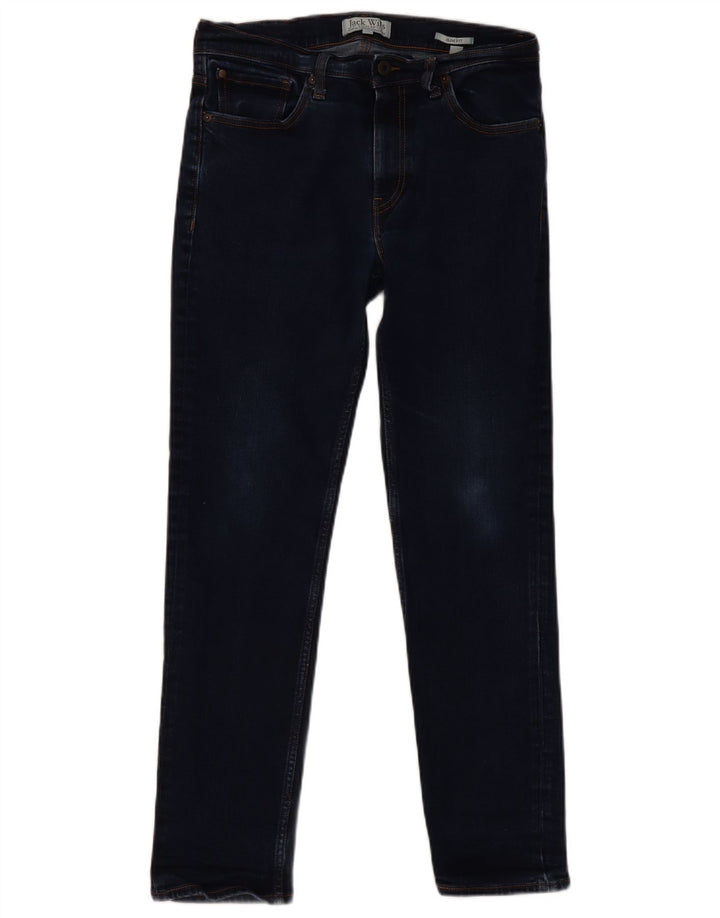 Jack Wills Slim-Jeans für Herren, W32, L28, marineblau, Baumwolle