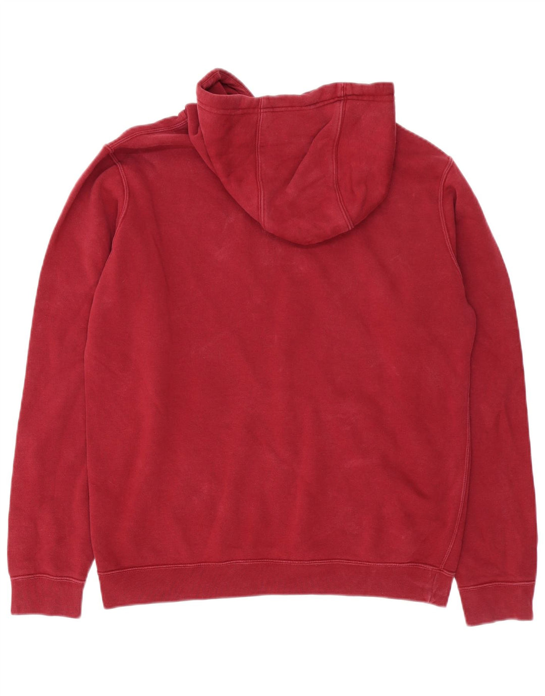 Nike Herren Kapuzenpullover aus Baumwolle in mittlerer Burgunderrot