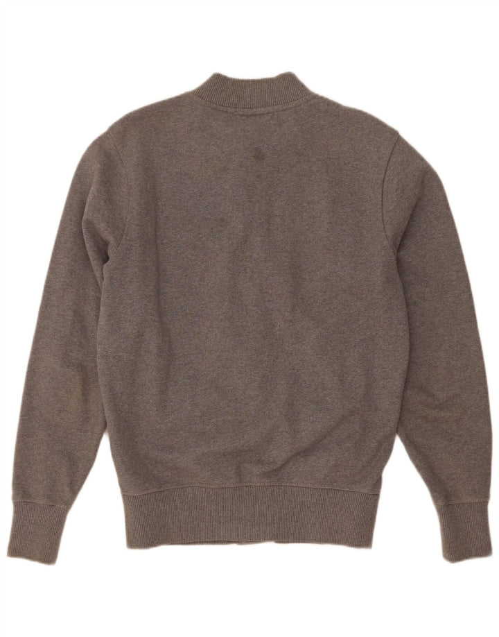 Lyle & Scott Herren-Cardigan, Größe S, Grau, Baumwolle