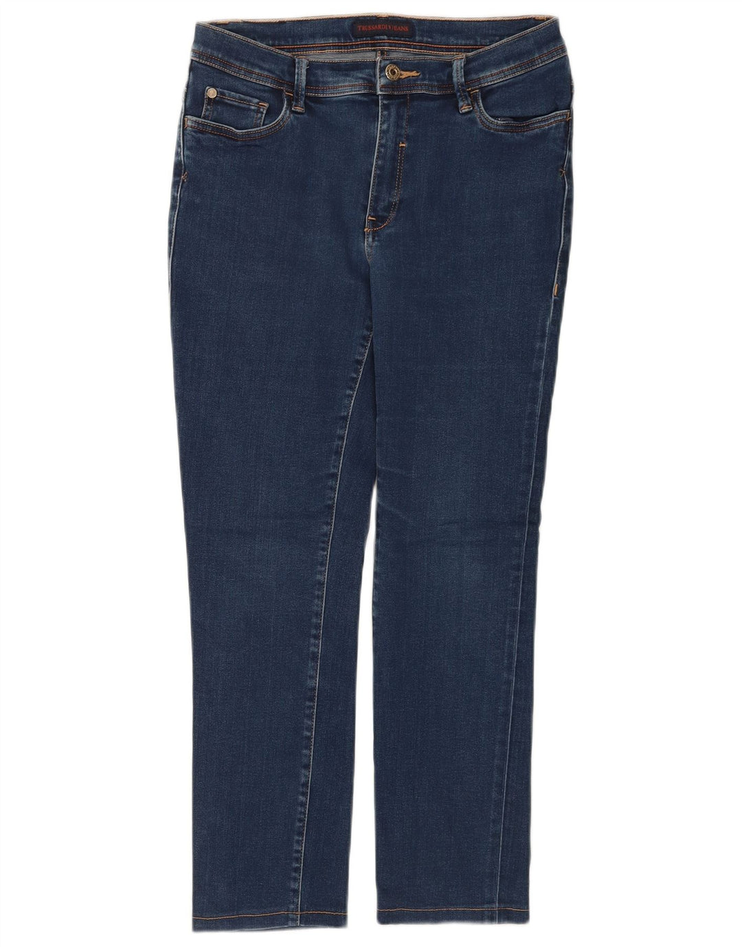 Trussardi Damen-Crop-Jeans W29 L25 Marineblau