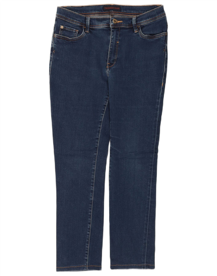 Trussardi Damen-Crop-Jeans W29 L25 Marineblau