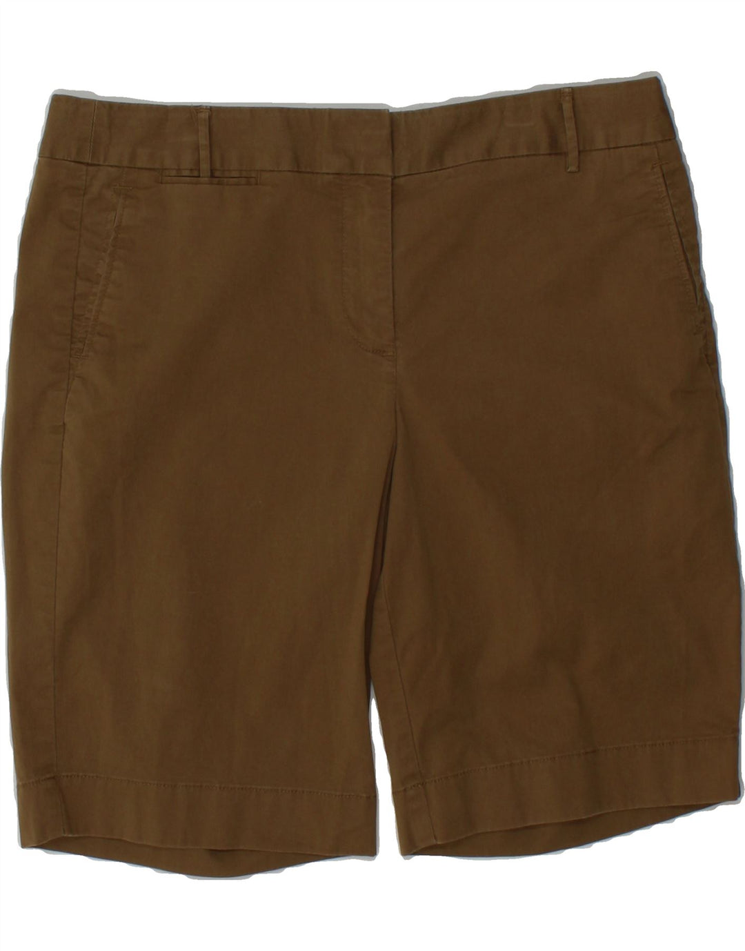 J. CREW Womens Stretch Chino Shorts US 8 Medium W34 Beige Cotton Vintage J. Crew and Second-Hand J. Crew from Messina Hembry 
