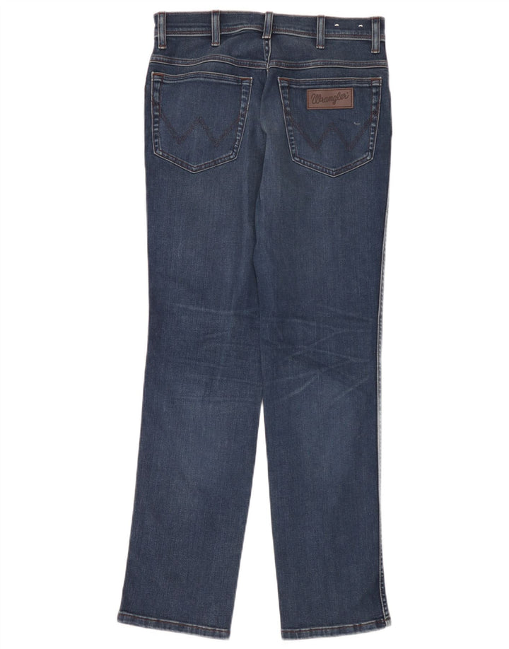 Wrangler Herren Texas Slim Jeans W30 L30 Marineblau Baumwolle