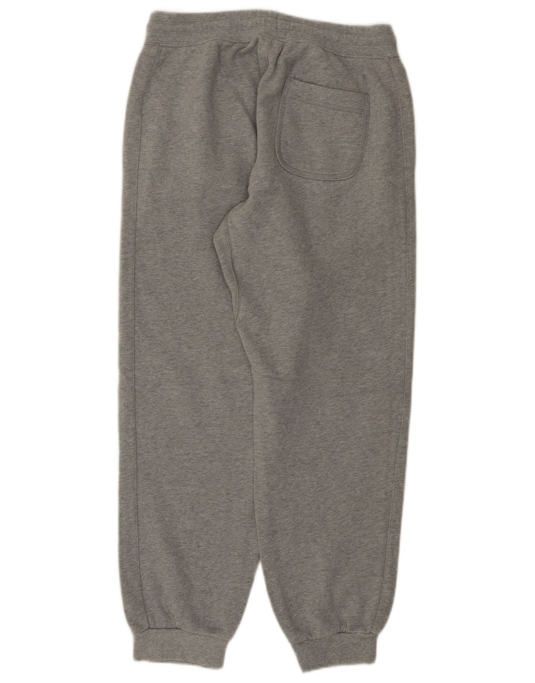 NIKE Damen-Trainingshose mit Grafik, Jogginghose, UK 14, mittelgraue Baumwolle