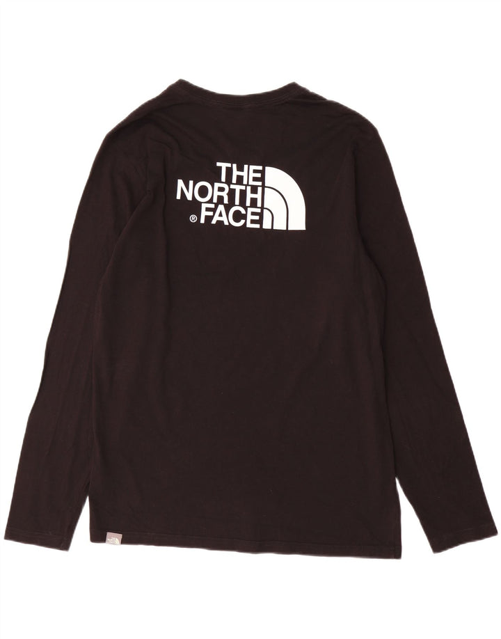 The North Face Herren-Oberteil, langärmelig, mittelschwarz, Baumwolle