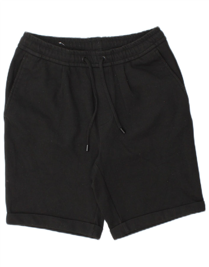 Zara Herren Sportshorts Small Schwarz Polyester