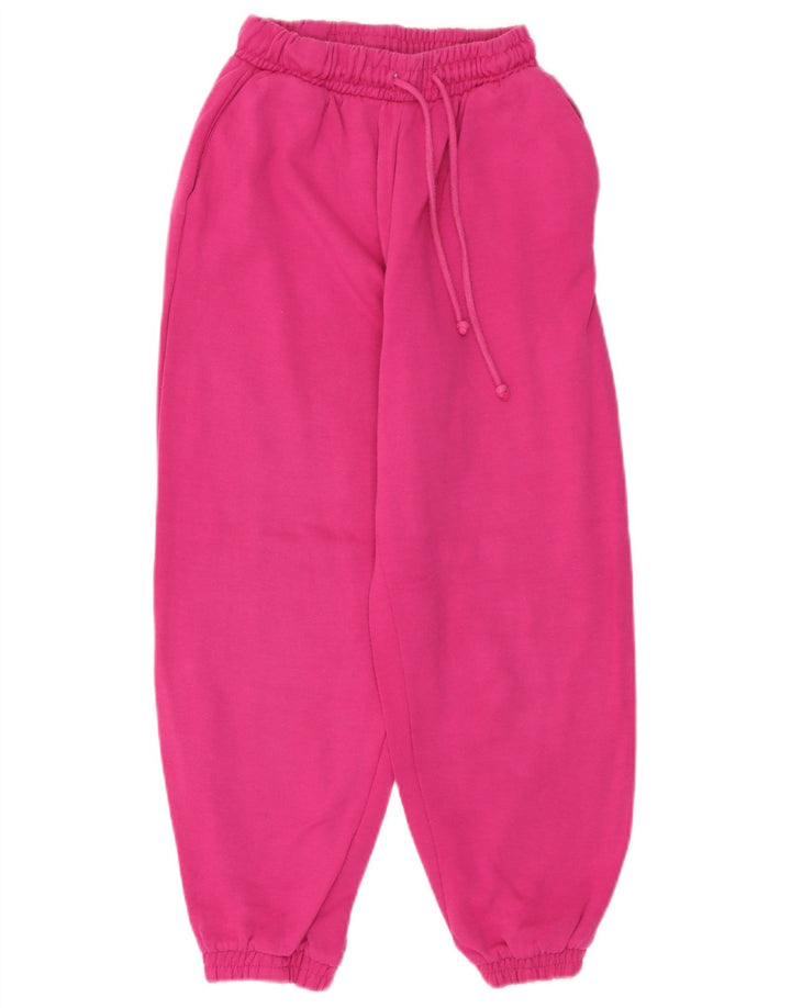 Zara Damen-Trainingshose, Jogginghose, Gr. 10, Größe S, Rosa, Polyester