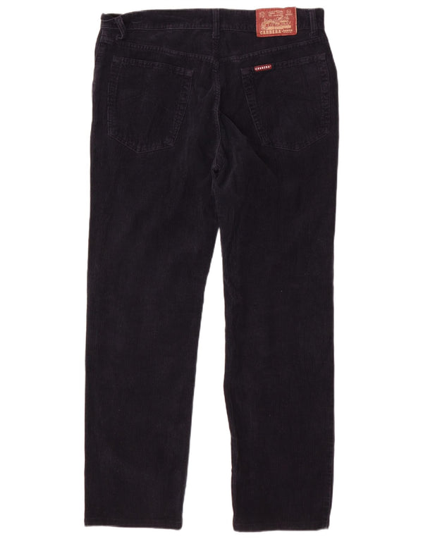 Carrera Herren gerade Cordhose IT 50 Large W34 L28 Marineblau