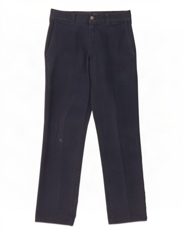 Dickies Gerade Herren-Chinohose W30 L32 Marineblaues Polyester