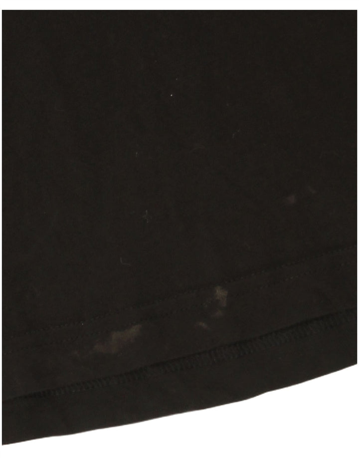 Puma Herren Grafik T-Shirt Top Small Schwarz Baumwolle
