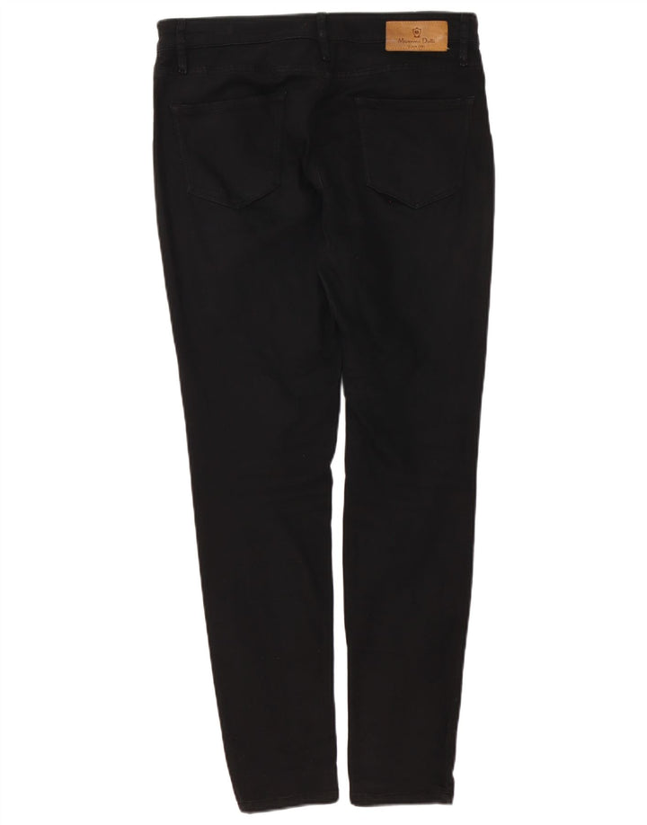 Massimo Dutti Damen Skinny Jeans EU 40 Medium W30 L29 Schwarz