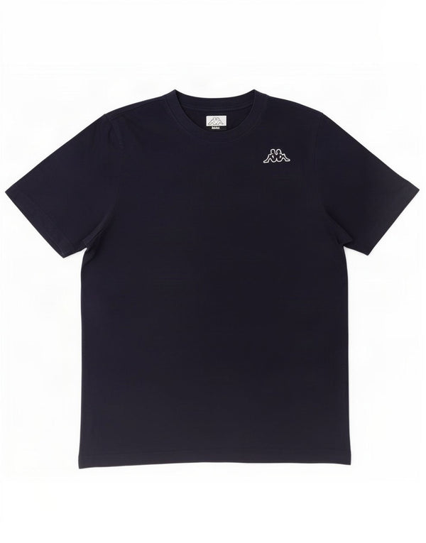 Kappa Herren-T-Shirt mit Grafik, Größe S, Marineblau