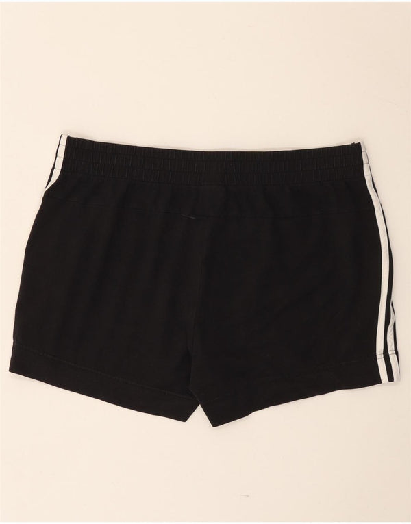 Adidas Damen Sportshorts UK 20/22 XL Schwarz Baumwolle
