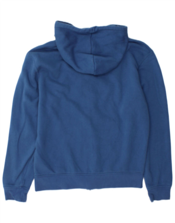 Jordan Herren-Kapuzenpullover mit Reißverschluss, klein, aus blauer Baumwolle