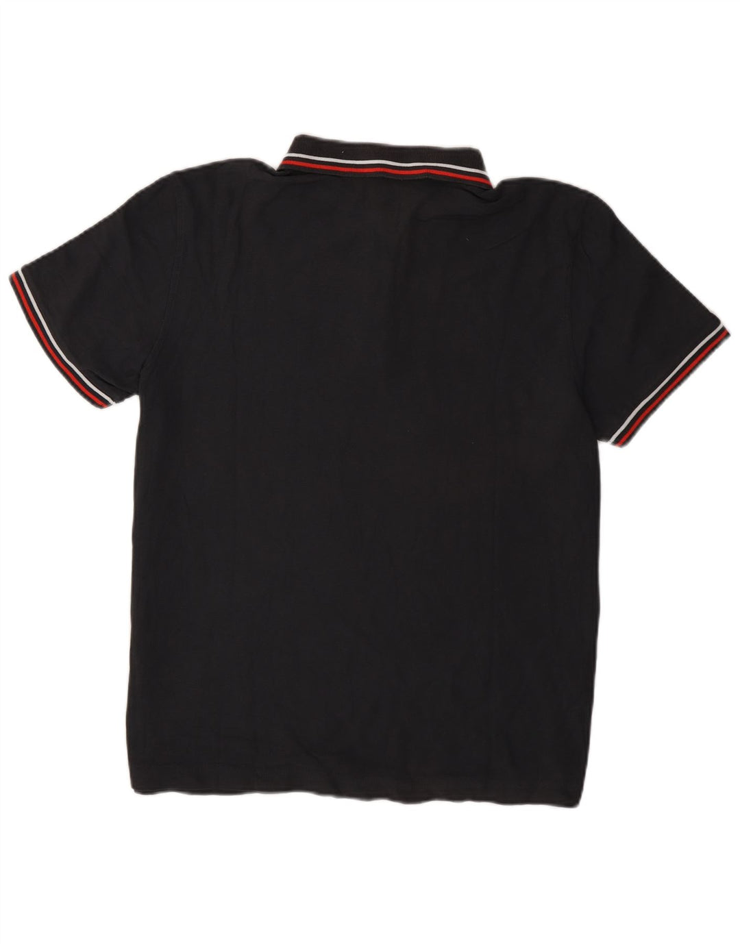 Lotto Herren Poloshirt XL Schwarz gestreift
