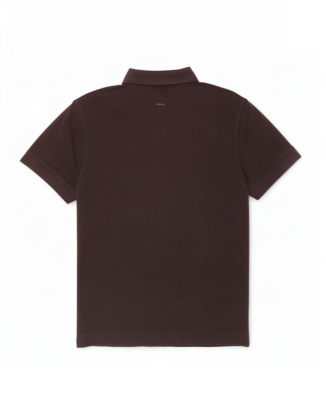 Hugo Boss Herren-Poloshirt, groß, schwarze Baumwolle