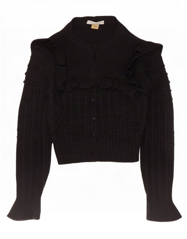 Philosphy Di Lorenzo Serafini Damen-Cardigan-Pullover UK 10 Small Schwarz