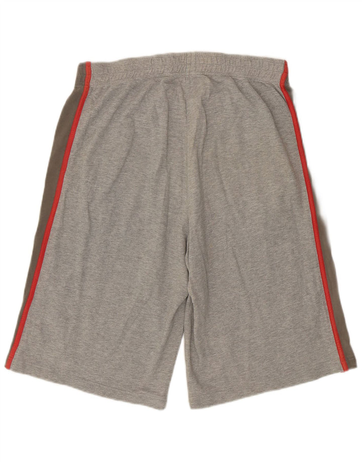 Puma Herren-Sportshorts in mittelgrauem Farbblockdesign