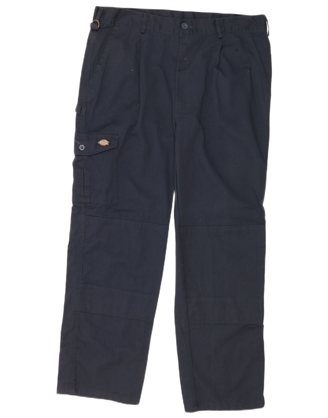 Dickies Gerade Herren-Cargohose W38 L30 Marineblaues Polyester