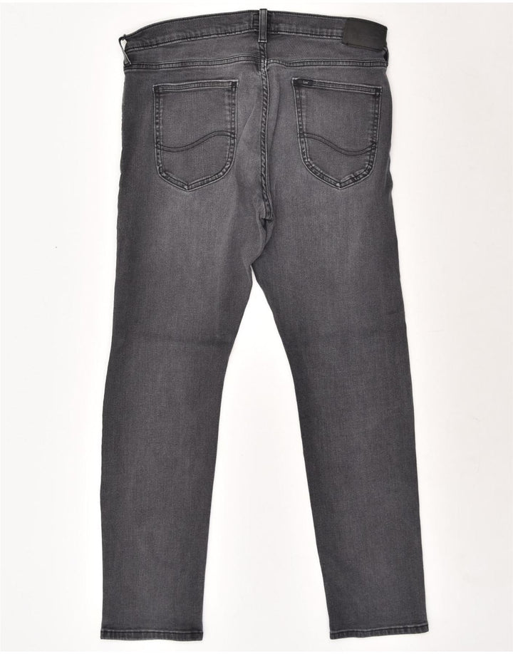 LEE Womens Luke Slim Jeans W34 L30 Grey Cotton | Vintage Lee | Thrift | Second-Hand Lee | Used Clothing | Messina Hembry 