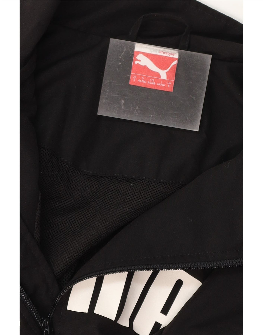 PUMA Herren Graphic Trainingsanzug Top Jacke Small Schwarz