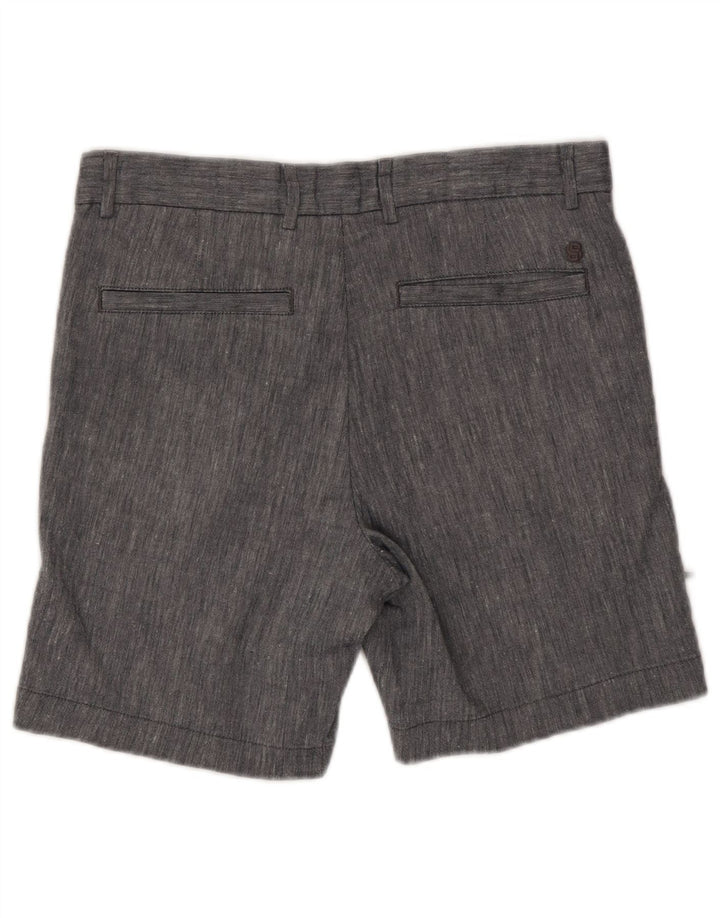 Hugo Boss Herren Chinoshorts EU 46 Small W30 Grau