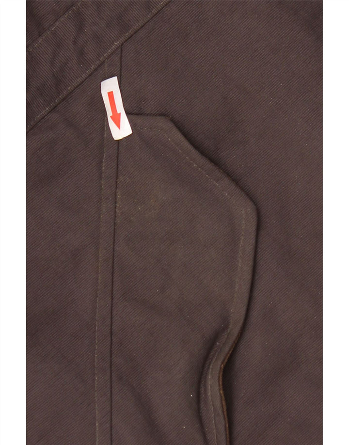 Trussardi Jeans Damen Parka Jacke IT 52 2XL Grau Polyamid