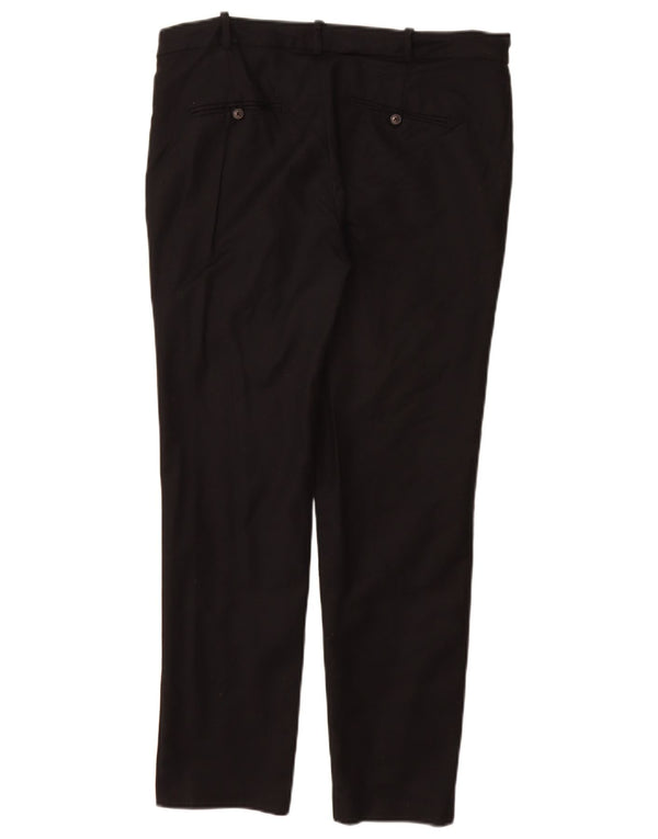 Zara Damen Slim Chino-Hose EU 40 Medium W32 L28 Schwarz