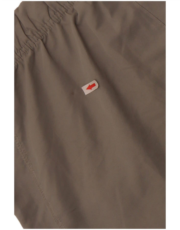 Fila Herren-Bermudashorts, Größe L, W34, graues Polyester