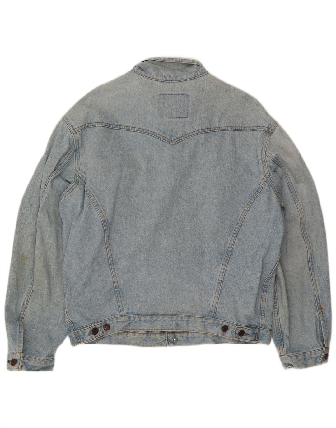 Levi's Herren Jeansjacke UK 38 Mittelblau
