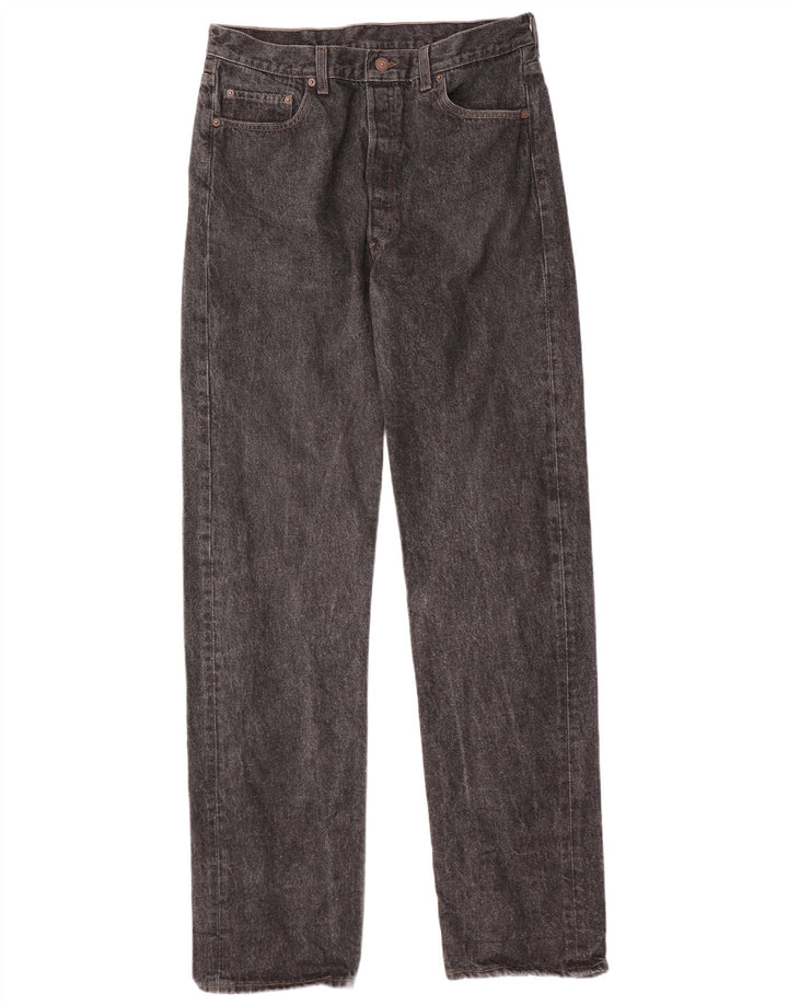 LEVI'S Herren Straight Jeans W36 L36 Graue Baumwolle