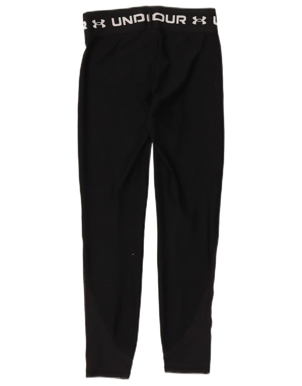 UNDER ARMOUR Damen Graphic Leggings UK 10 Small Schwarz