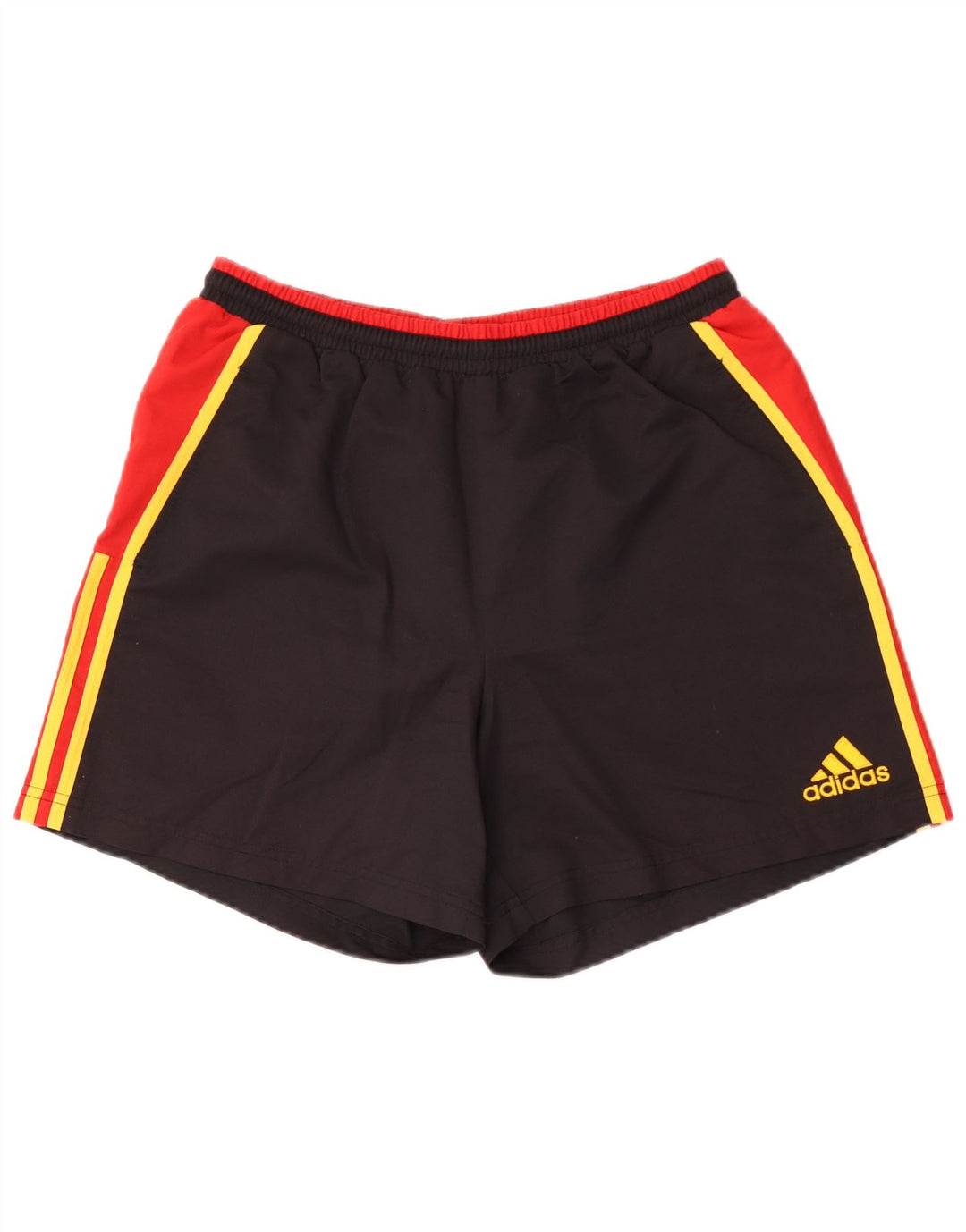 Adidas Herren-Sportshorts, groß, schwarzes Colourblock-Polyester