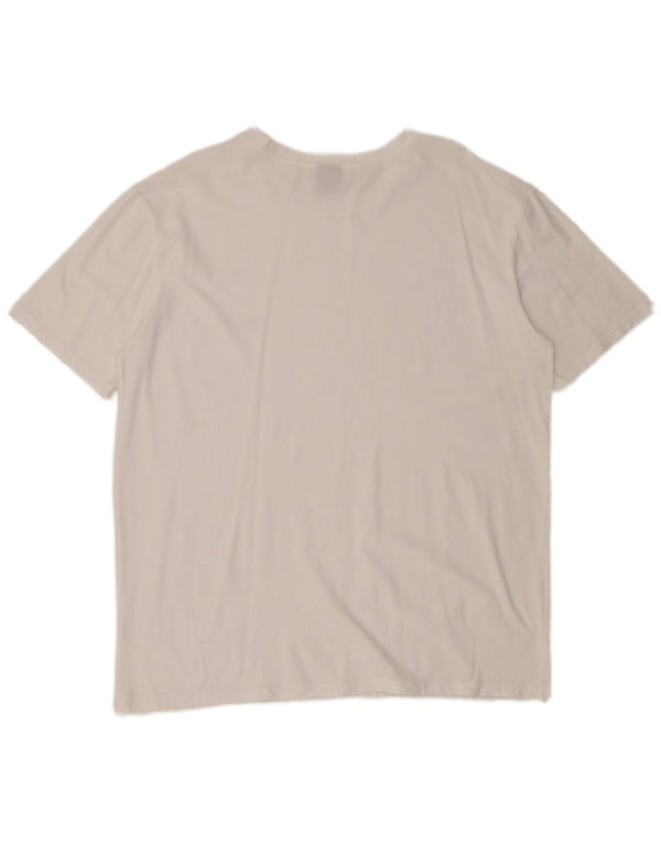 Hugo Boss Mens T-Shirt Top 2XL White