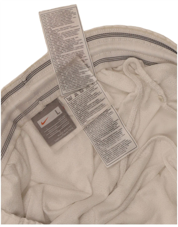 Nike Herren Sportshorts UK 34/36 Large Weiß Polyester