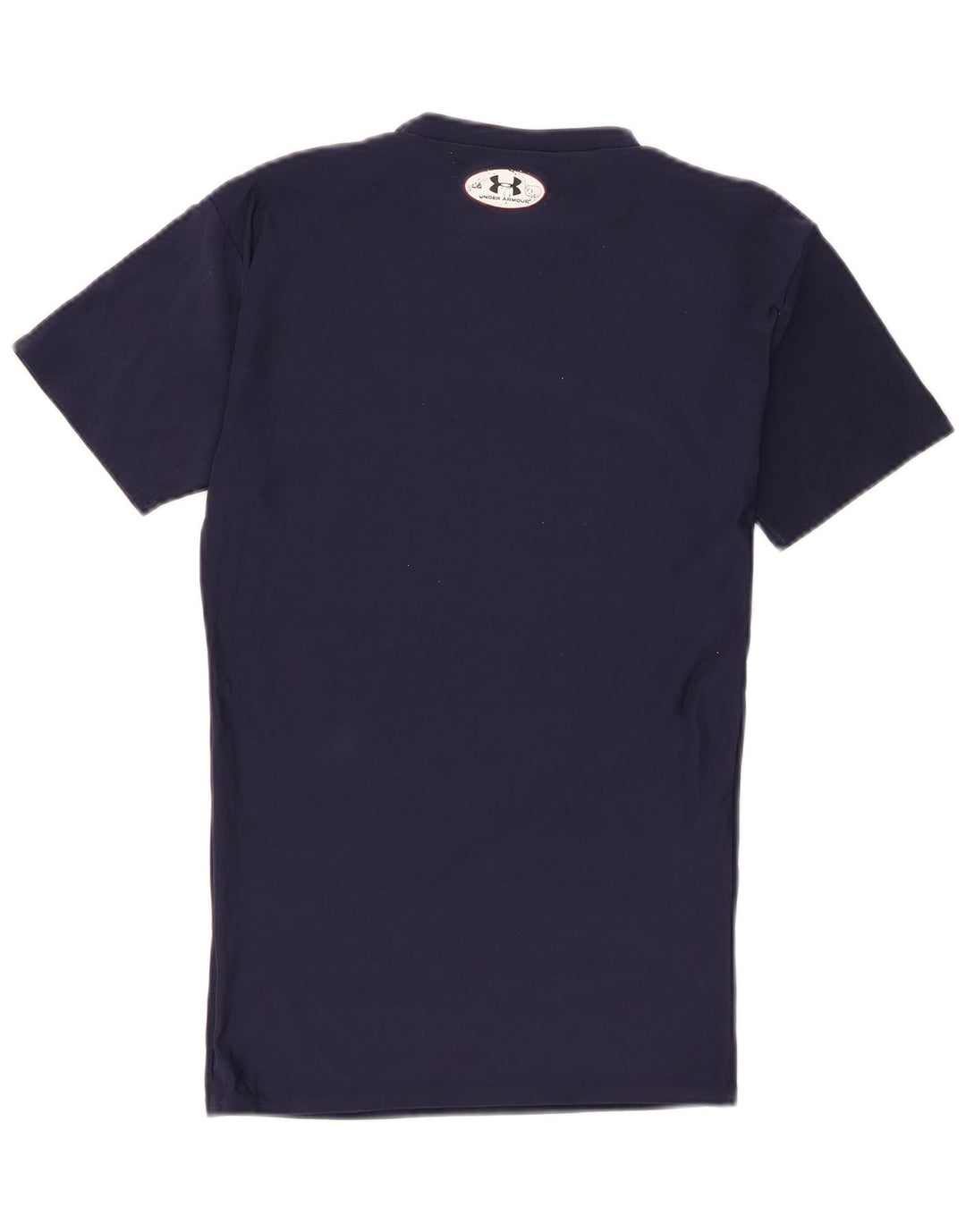 Under Armour Herren T-Shirt Top Large Marineblau Polyester
