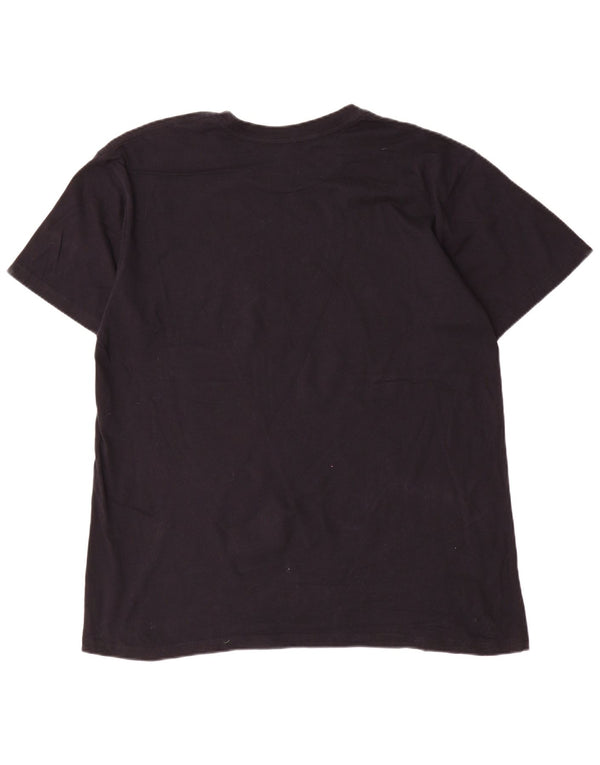 Hard Rock Cafe Herren Kuala Lumpur Grafik T-Shirt Top XL Schwarz Baumwolle
