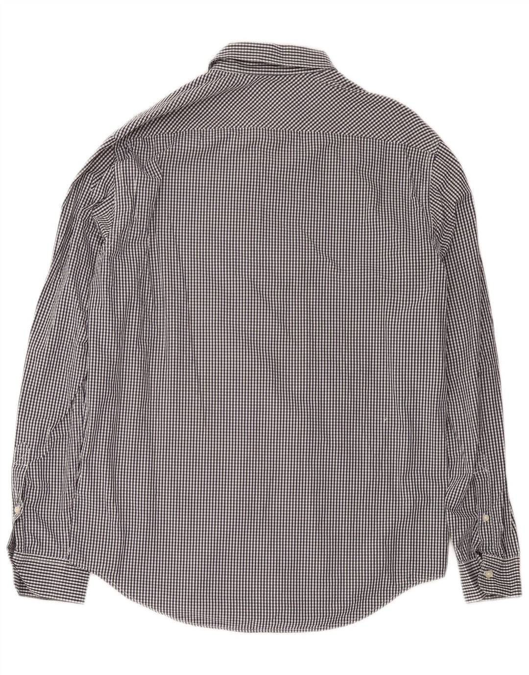 Timberland Herren-Slim-Fit-Hemd, groß, marineblau, Gingham-Baumwolle