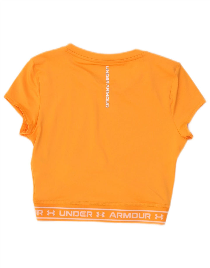 Under Armour Damen Fitted Graphic 2-teiliges Set UK 10 Small Orange