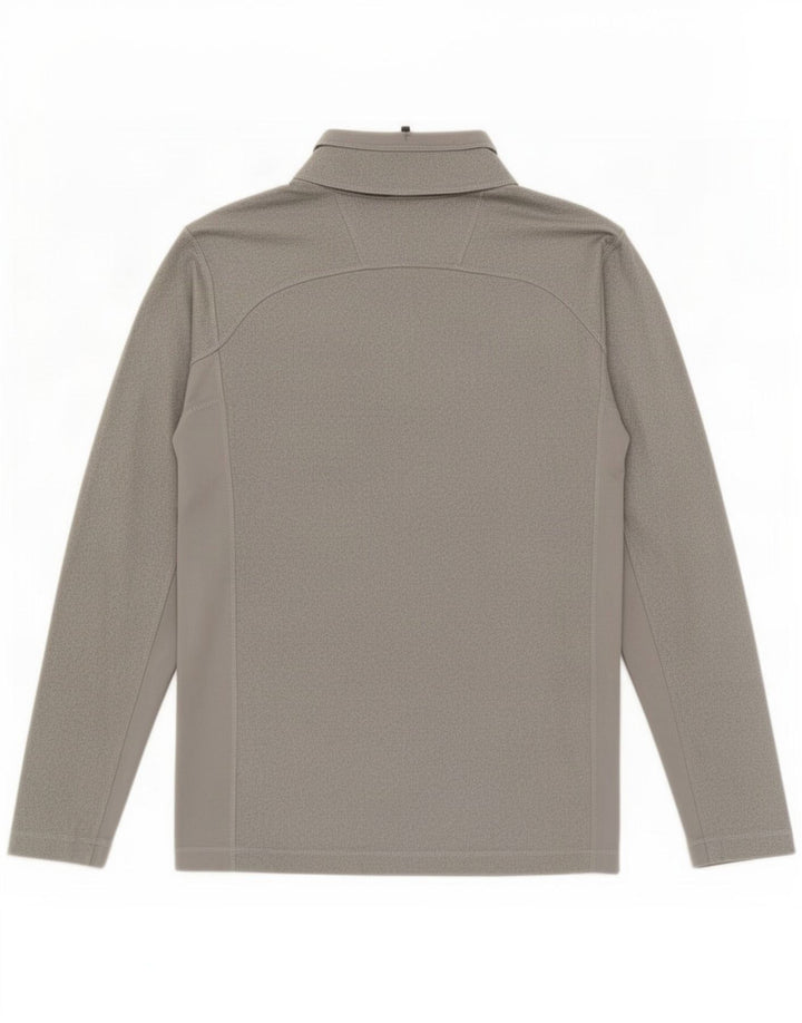 The North Face Herren-Pullover-Trainingsoberteil mit Reißverschluss und Reißverschluss, Mittelgrau meliert
