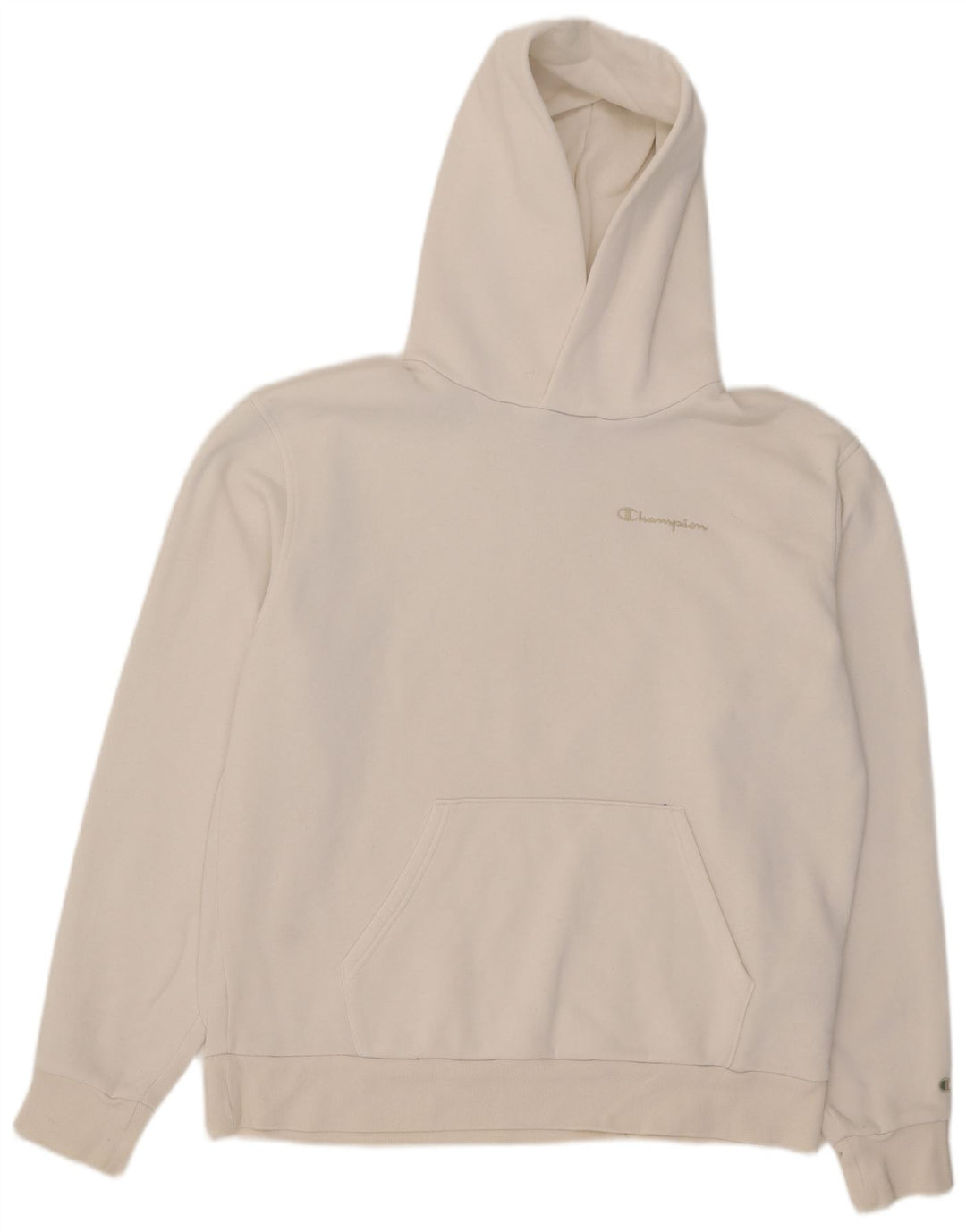Champion Herren-Kapuzenpullover aus mittelweißer Baumwolle