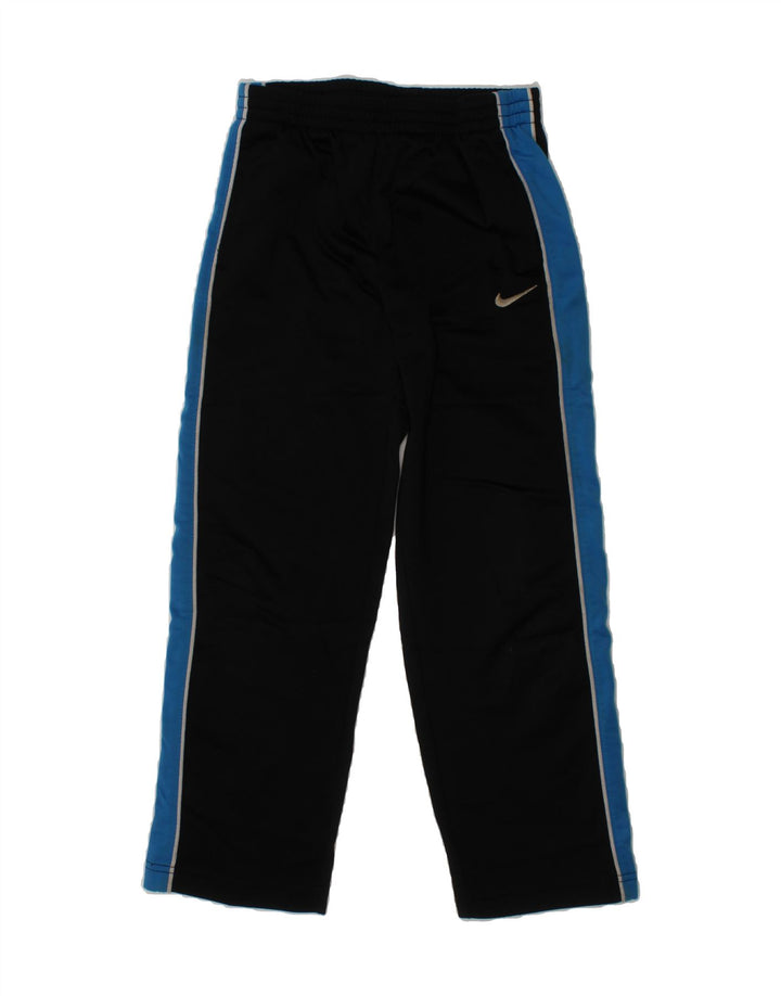 NIKE Boys Tracksuit Trousers 6-7 Years  Black Colourblock Polyester Vintage Nike and Second-Hand Nike from Messina Hembry 