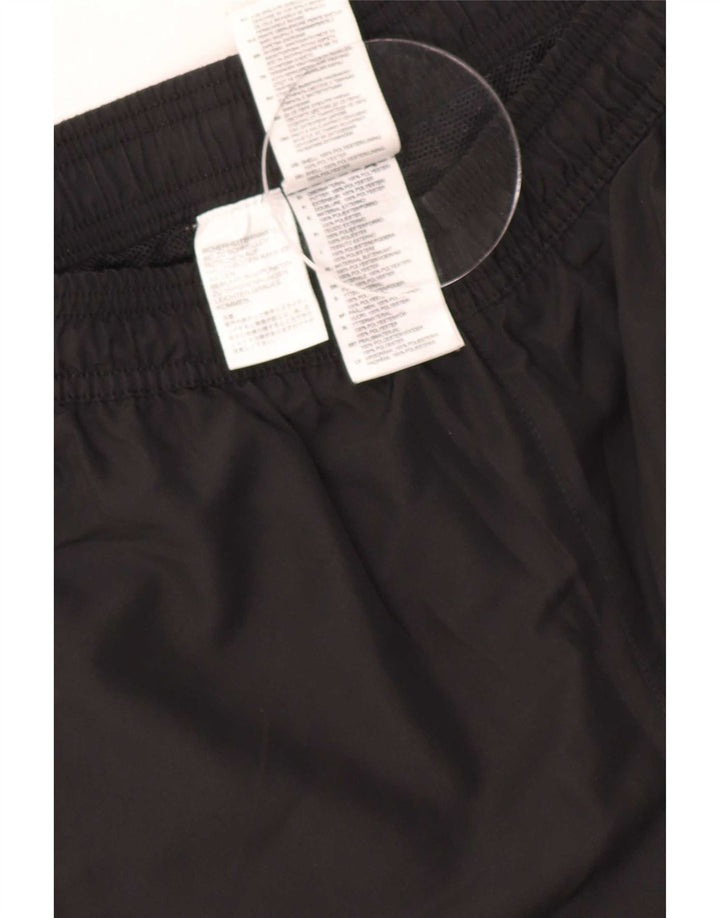 Adidas Herren-Trainingshose, Jogginghose, groß, aus schwarzem Polyester