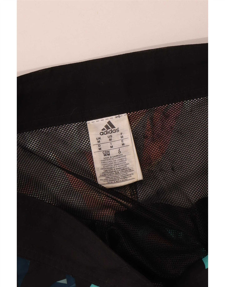 Adidas Herren Badeshorts mittelgraues geometrisches Polyester
