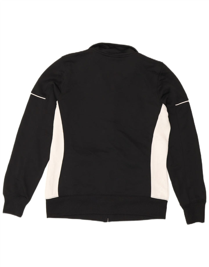 NFL Damen New Orleans Saints Trainingsanzug Top Jacke UK 14 Medium Schwarz