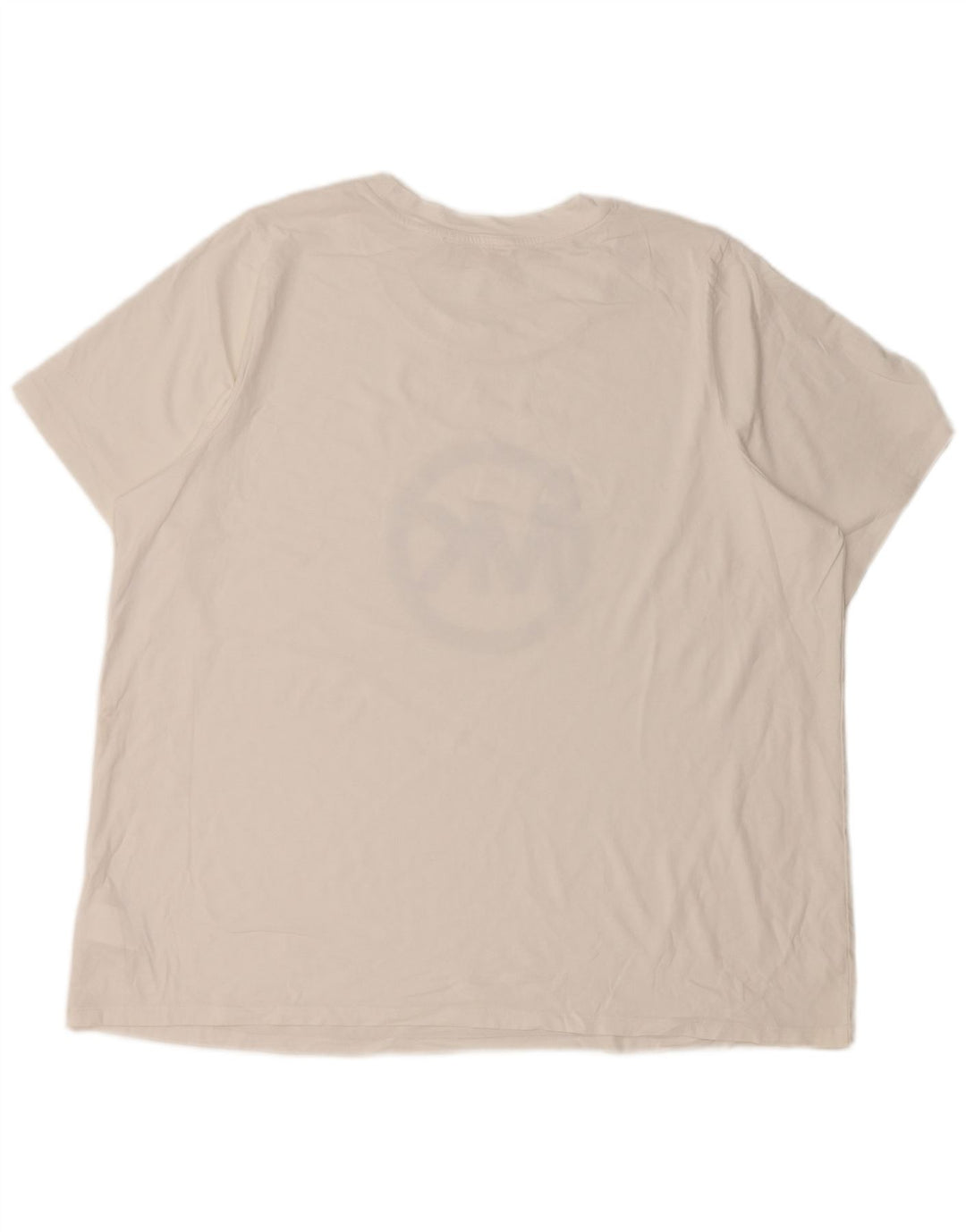 MICHAEL KORS Herren Grafik T-Shirt Top XL Weiße Baumwolle